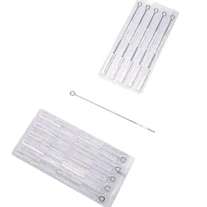 Needles 5RL,50pcs Disposable Sterilized Bugpin Needles Premium Quality Needle Liners 5RL Needles 5 Round Liner(5RL) - Tattoo needles 1RL