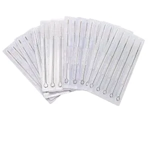 Needles 5RL,50pcs Disposable Sterilized Bugpin Needles Premium Quality Needle Liners 5RL Needles 5 Round Liner(5RL) - Tattoo needles 1RL