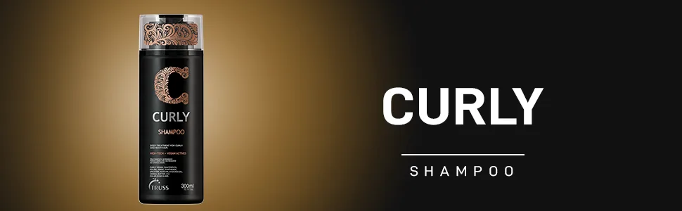 Truss Curly Shampoo - Gentle Cleansing for Defined Detangled Frizz-Controlled Wavy and Curly Hair with Softness Moisture Balance and Conditioning - Curly curl curls wavy coils kinky shampoo shampoos for products hydrating shiny soft conditioner