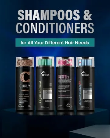 Truss Curly Shampoo - Gentle Cleansing for Defined Detangled Frizz-Controlled Wavy and Curly Hair with Softness Moisture Balance and Conditioning - Shampoos & Conditioners