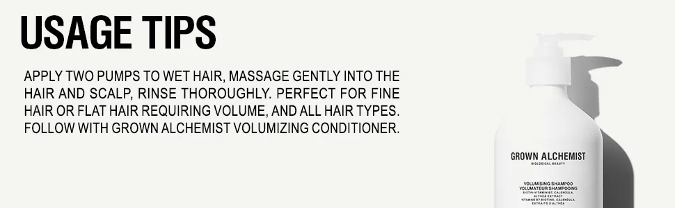 Grown Alchemist Volumizing Shampoo 0.4 500ml - grown alchemist volumizing shampoo