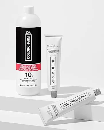 COLORCHARM Paints Semi-Permanent Hair Dye for Temporary Hair Color Intermixable Shades 2 oz Red - product information 22
