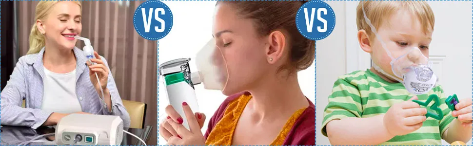 Nebulizer Machine New Version 2022 for Adults Kids,Hands-Free Design,Portable Quiet Rechargeable,Lightweight Easy Cleaning by Only Warm - nebulizer machine travel