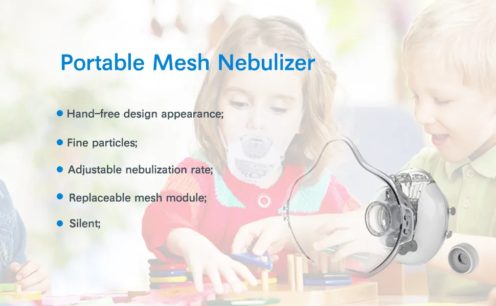 Nebulizer Machine New Version 2022 for Adults Kids,Hands-Free Design,Portable Quiet Rechargeable,Lightweight Easy Cleaning by Only Warm - nebulizer nebulizer machine for adults