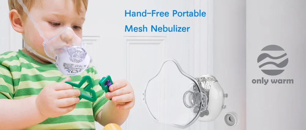 Nebulizer Machine New Version 2022 for Adults Kids,Hands-Free Design,Portable Quiet Rechargeable,Lightweight Easy Cleaning by Only Warm - Portable Nebulizer Machine for Kids Adulst