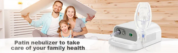 Nebulizer Machine for Adults & Kids - Portable Nebulizer Machine for Breathing with Mouthpiece & Mask, Desktop Asthma Compressor Nebulizer for Home Use - nebulizer