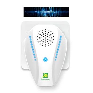 Neatmaster Ultrasonic Pest Repeller Electronic Plug in Indoor Pest Repellent, Pest Control for Home, Office, Warehouse, Hotel - Blue