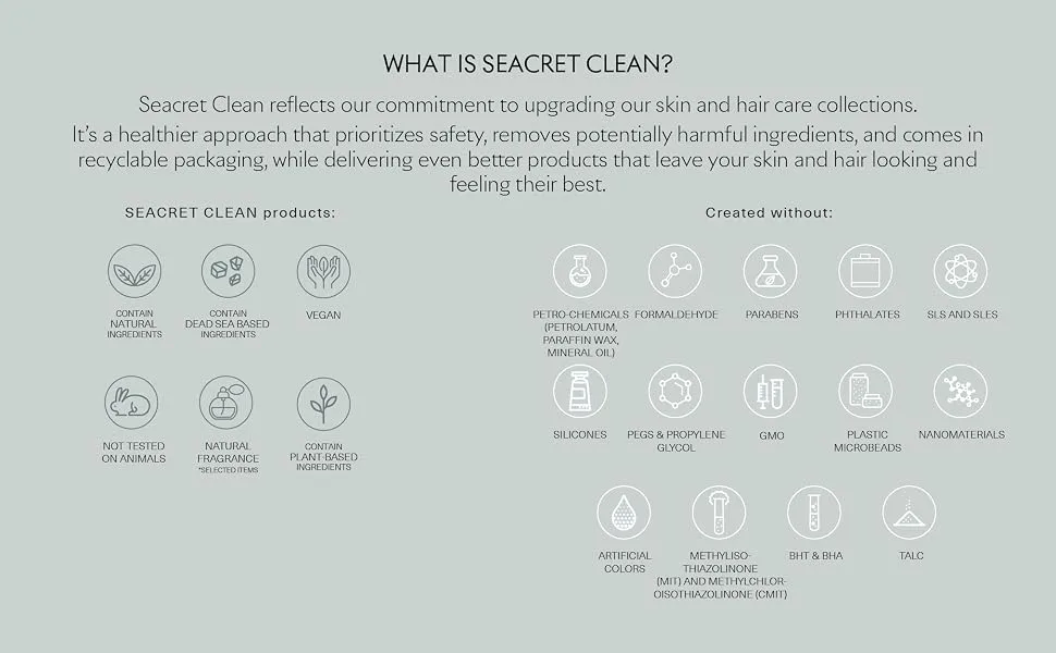 SEACRET Face Wash Reviving Cleansing Gel - seacret clean