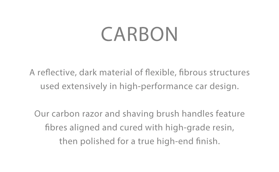 M HLE EDITION CARBON 5-Blade Razor - Muhle Carbon shaving items