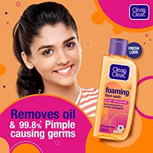 Clean & Clear Foaming Face Wash (150 ml) - product information 1