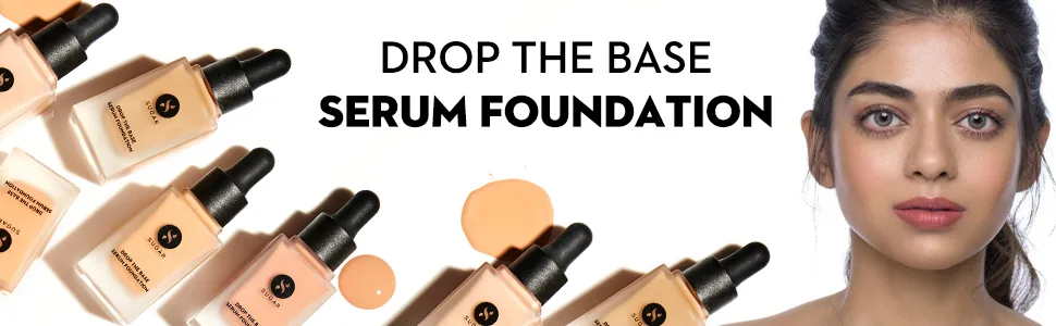 Sugar Cosmetics Drop The Base Serum Foundation15 Cappuccino (Light Cool Undertone) Full Coverage Waterproof Matte Finsh - product information 2