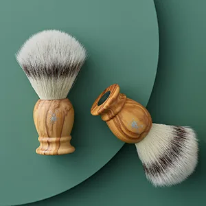 MUEHLE Shaving Brush with Fine Badger Handle Material High Grade Resin Black 1 Pound - MÜHLE shaving brushes