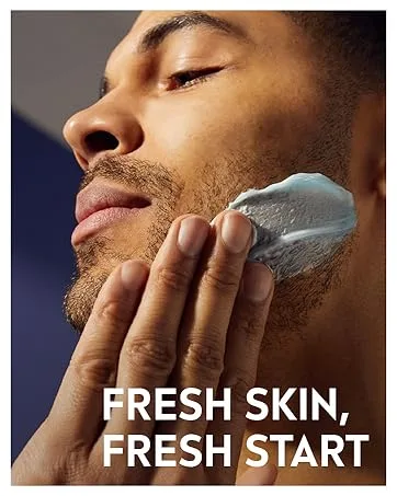 NIVEA MEN Sensitive Shave Gel with Vitamin E Soothing Chamomile and Witch Hazel Extracts 7 Oz Can - Fresh skin, fresh start