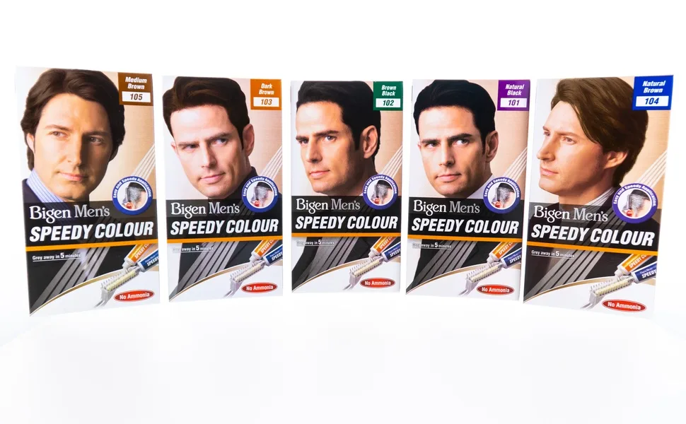 Bigen Men's Speedy Permanent Hair Colour Dark Brown - product information 4