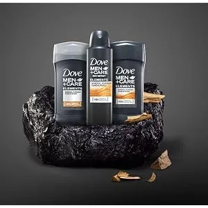 Dove Men+Care Elements Antiperspirant Dry Spray Mineral Powder + Sandalwood 3.8 Ounce - spray deodorant, deodorant spray, spray antiperspirant, deo spray, aerosol spray