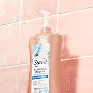 Suave Hyaluronic Infusion Moisturizing Conditioner Long Lasting Hydration for Dry Dehydrated Hair with Hyaluronic Acid 28 oz - image