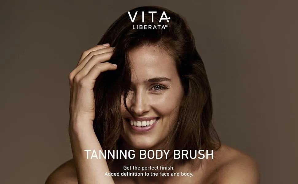 Vita Liberata Self Tanner Body Brush - Designed for Self Tanner & Body Makeup Use Streak Free Blended Application Reusable & Easy to Wash Vegan - product information 1