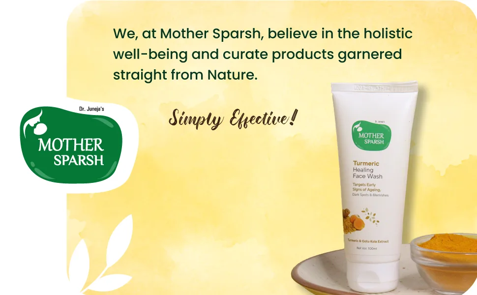 Turmeric Healing Face Wash 100 ml - product information 1
