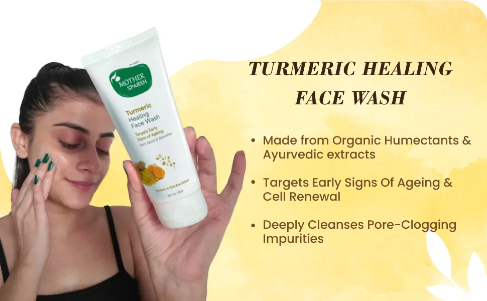 Turmeric Healing Face Wash 100 ml - product information 2