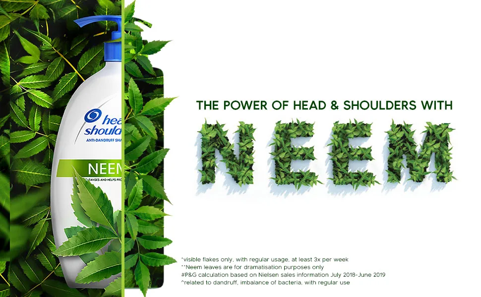 Head & Shoulders Neem Anti Dandruff Shampoo 340 ml - product information 4