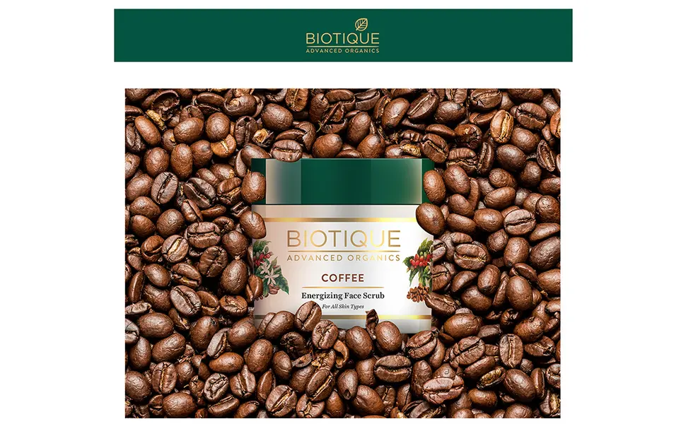 Biotique Coffee Energizing Face Srcub for all Skin Types 50g - product information 1