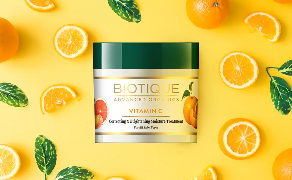Biotique Vitamin C Correcting Face Cream all Skin Types Vitamin C Moisturizer 50g - product information 1