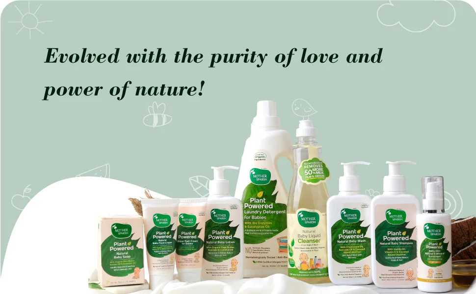 Natural Baby Sunscreen Lotion with Organic Ingredients SPF 30+ Plant derived 95% Bio Based Ingredients - UVA/UVB Protection 100ml - product information 5