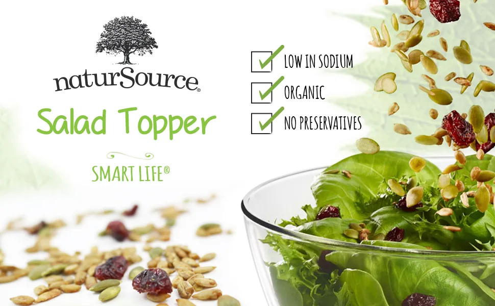 naturSource Organic Salad Topper Smart Life Gluten Free - product information 1