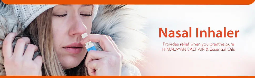 LAVENDER NETI INHALER Sinus & Lung Relief. HIMALAYAN SALT AIR! Respiratory Wellness. Clearing Healing Ions Aromatherapy. Handy Portable - nasal inhaler