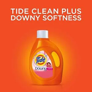 Tide Plus Downy April Fresh Scent Liquid Laundry Detergent 69 oz 36 loads - Tide Plus Downy April Fresh Liquid Laundry Detergent