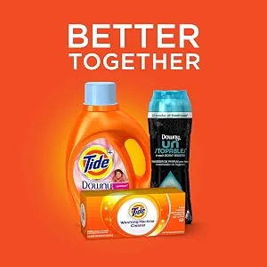 Tide Plus Downy April Fresh Scent Liquid Laundry Detergent 69 oz 36 loads - Tide Plus Downy April Fresh Liquid Laundry Detergent, bundle