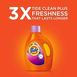 Tide plus Febreze Freshness Liquid Laundry Detergent Spring & Renewal 92 Fl Oz - Tide Plus Febreze Freshness Spring And Renewal Scent Liquid Laundry Detergent