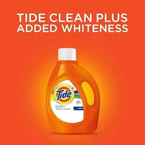 Tide Plus Bleach Alternative Safe on Colors Liquid Laundry Detergent Original Scent 2.72 L (59 Loads) - Tide Plus Bleach Alternative Original Scent Liquid Laundry Detergent