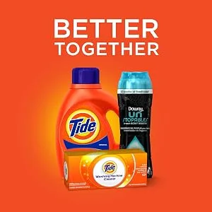 Tide Liquid Detergent Original Scent 50 Fluid Ounce (2pk) - Tide Original Scent Liquid Laundry Detergent, bundle