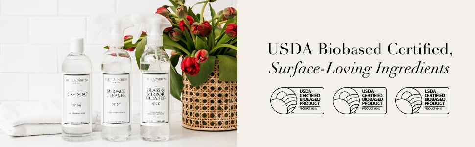 The Laundress Dish Soap Liquid No.247 Scented Tough on Grease Bio-based ingredients 16 Fl OZ - Biobased