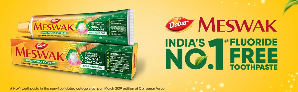 Dabur Meswak Toothpaste - 100g - product information 1