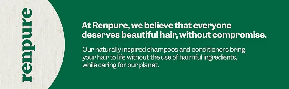 Renpure Plant Based Apple Cider Vinegar & Aloe Clarify & Shine Conditioner 24 oz - Renpure Header