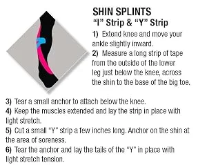 MUELLER Sports Medicine Kinesiology Tape Pre-Cut Strips Beige - product information 7