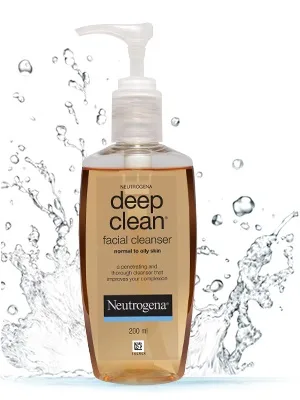 Neutrogena Deep Clean Facial Cleanser 200ml - product information 2