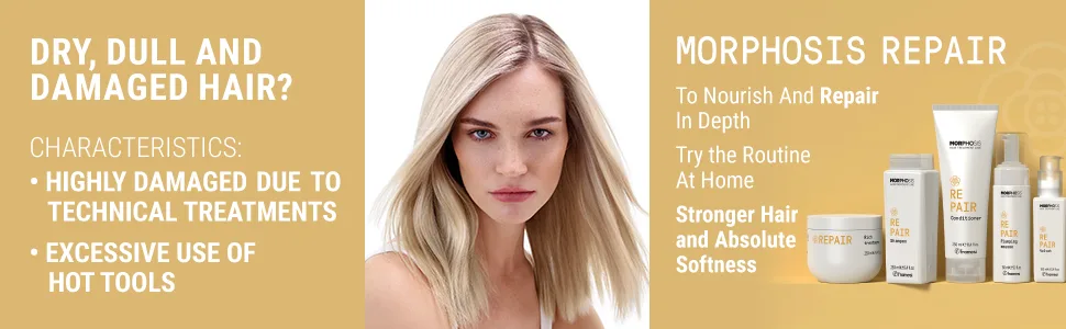 FRAMESI Morphosis Repair Plumping Hair Mousse 5.1 fl oz Weightless Leave In Conditioner - Repair - Description