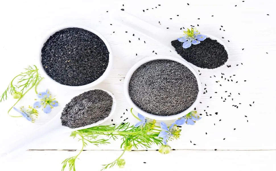Naturevibe Botanicals Organic Black Cumin Seed Powder, 5lbs | Nigella Sativa Ground | Gluten-Free & Non-GMO (80 ounces) - Black cumin seed Powder