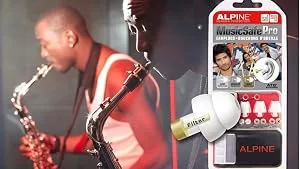 Alpine Hearing Protection MusicSafe Classic Earplugs for Musicians - MusicSafe Pro