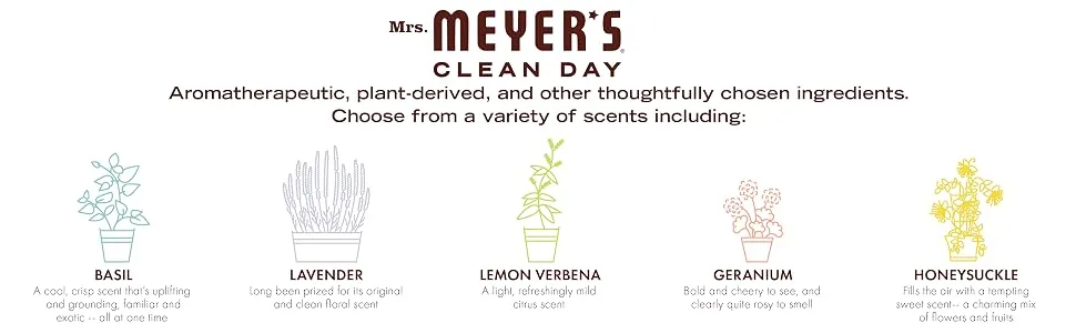 MRS. MEYER S CLEANDAY Dish Soap Lavender 16 floz - mrs meyers clean day aromatherapeutic plant-derived