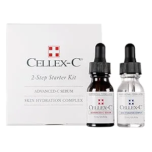 Cellex-C 2-Step Starter Kit Advanced-C Serum Skin Hydration Complex 2x.5 oz/15 ml - 2-Step Starter kit