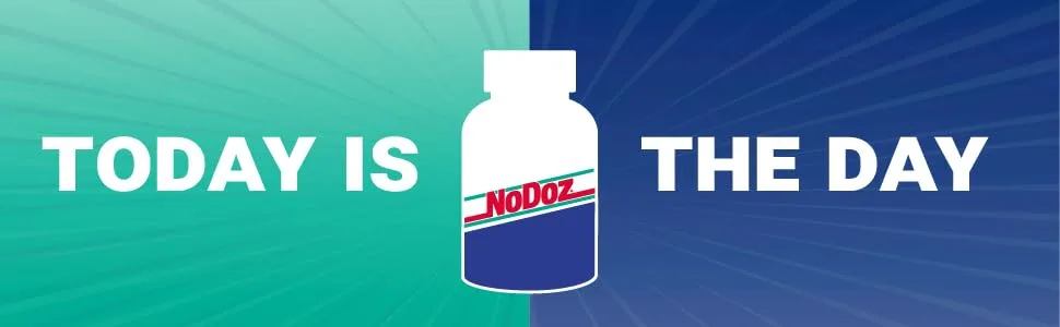 NoDoz 200mg Caffeine Pills Maximum Strength 60 Caplets Total - Today is the Day