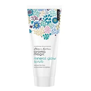 Aroma Magic Mineral Glow Face Scrub | Dead Skin Exfoliator | Deep Moisturizing Facial Scrub | Provides Soft Supple & Hydrated Skin | 6.76 Fl Oz (200ml) - product information 1