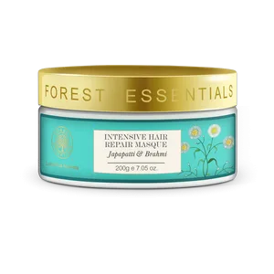 Forest Essentials Intensive Hair Repair Masque Japapatti and Brahmi 200g - product information 1