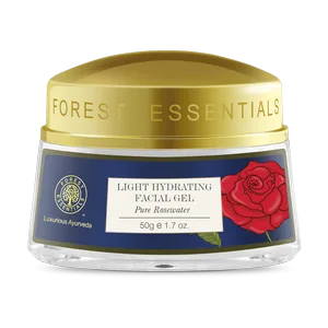 Forest Essentials Light Hydrating Facial Gel Pure Rosewater -50g - product information 1