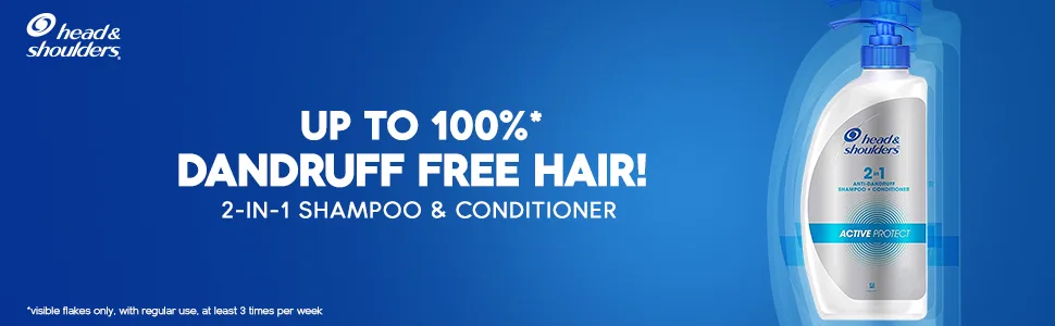Head & Shoulders 2-in-1 Active Protect Anti Dandruff Shampoo + Conditioner 650ml - product information 1