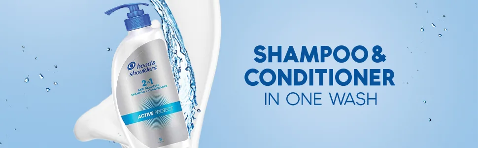 Head & Shoulders 2-in-1 Active Protect Anti Dandruff Shampoo + Conditioner 650ml - product information 2
